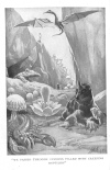 WE PASSED THROUGH CAVERNS FILLED WITH CREEPING REPTILES.