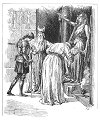 ''Thence forth unto the Idole they her brought;<BR>
 &nbsp;&nbsp;&nbsp;&nbsp;&nbsp;&nbsp;*&nbsp;&nbsp;&nbsp;&nbsp;&nbsp;&nbsp;*&nbsp;&nbsp;&nbsp;&nbsp;&nbsp;&nbsp;*&nbsp;&nbsp;&nbsp;&nbsp;&nbsp;&nbsp;*&nbsp;&nbsp;&nbsp;&nbsp;&nbsp;&nbsp;*&nbsp;&nbsp;&nbsp;&nbsp;&nbsp;&nbsp;*<BR>
 To which the Idole, as it were inclining,<BR>
 Her wand did move with amiable looke,<BR>
 By outward shew her inward sense designing.''