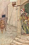 The Burgomaster and the Lion 116<br> <i>Hiram Ellis</i>.